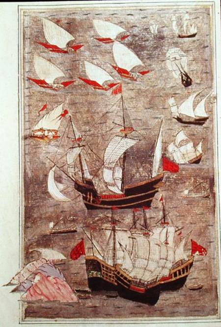 The Ottoman Fleet of Tarik-y Bayezid de Turkish School