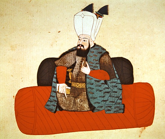 Portrait of Sultan Selim II ''The Destroyer'' de Turkish School