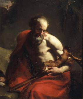 U.Gandolfi / St.Jerome / Paint./ c.1765