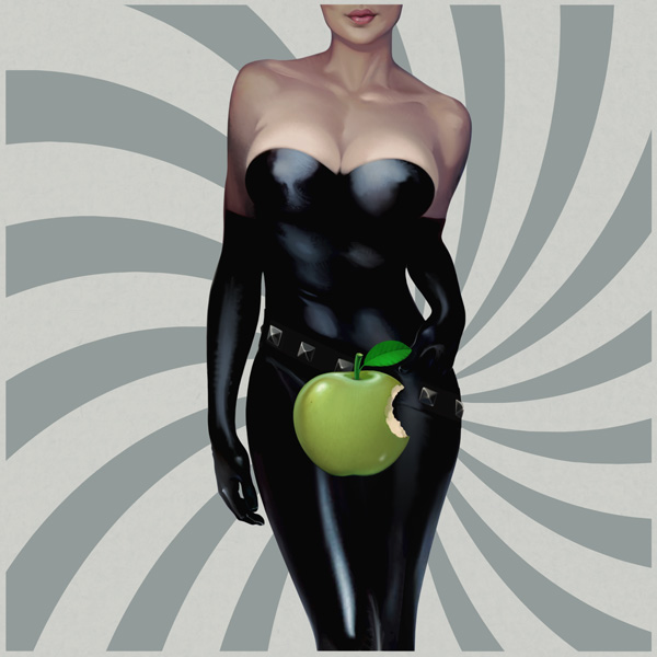 Green apple swirl de Udo Linke