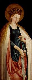 St. Katharina with crown and sword. de Ulm