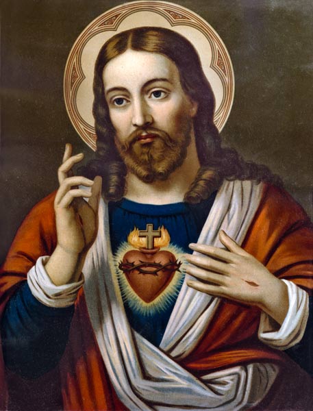 Heart Jesu picture de (um 1900) Anonym