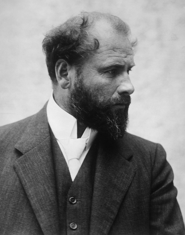 Der österreichische Maler Gustav Klimt de (um 1900) Anonym