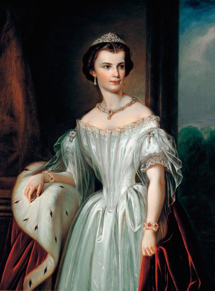 Kaiserin Elisabeth von Österreich und Königin von Ungarn (1837-1898).