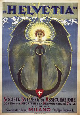 Helvetia Poster by Umberto Boccioni