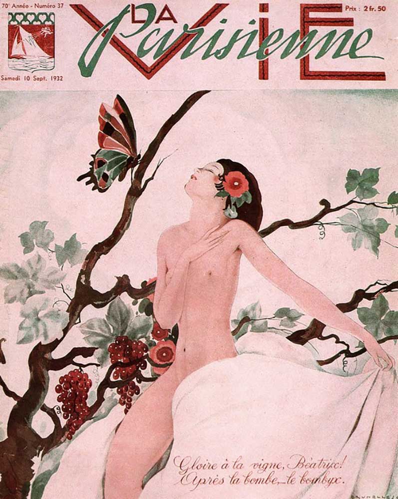 La Vie Parisienne Magazine Cover de Umberto Brunelleschi