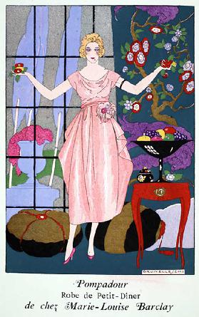 Pompadour - Robe de Petit-Diner by Marie-Louise Barclay, 1919-21