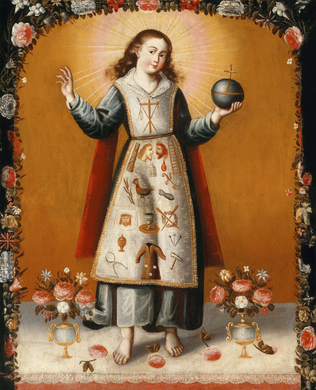 Christ Child with Passion Symbols de Unbekannter Künstler