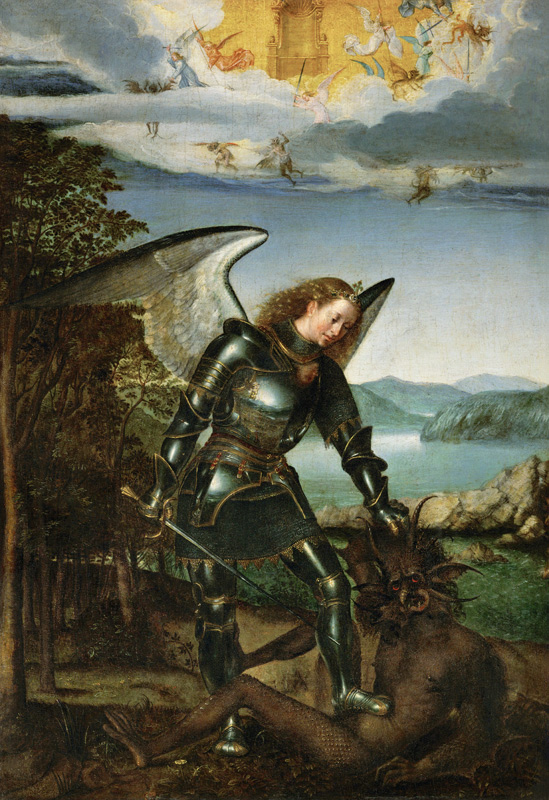 Saint Michael the Archangel de Unbekannter Künstler