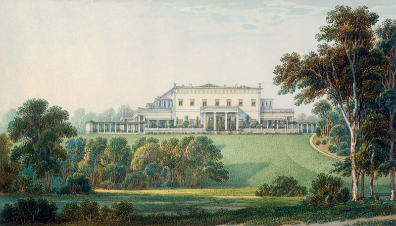 The Summer Palace of Duke of Leuchtenberg in Sergievka de Unbekannter Künstler