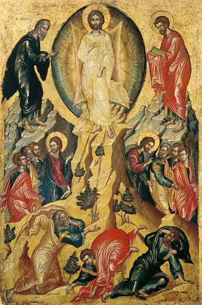 The Transfiguration of Jesus de Unbekannter Künstler