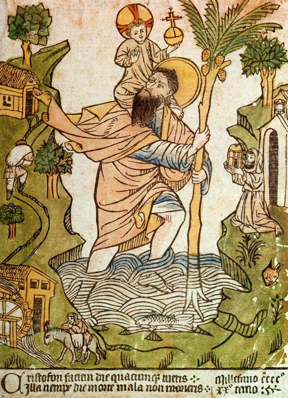 Saint Christopher de Unbekannter Künstler