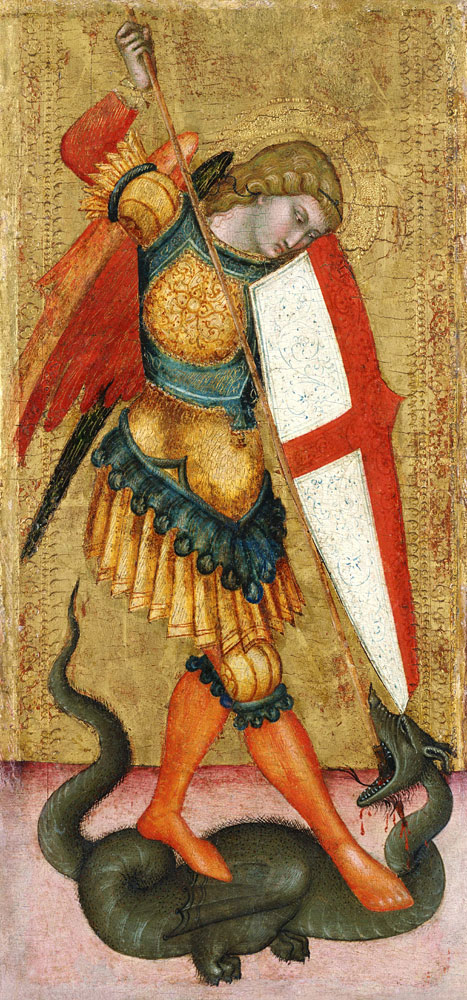 Saint Michael and the Dragon de Unbekannter Künstler