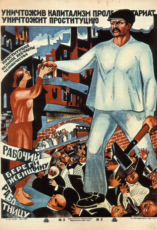 Having destroyed capitalism, the proletariat will abolish prostitution! de Unbekannter Künstler