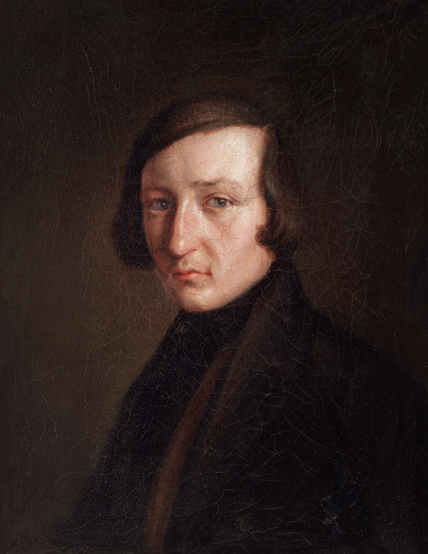 Portrait of the author Heinrich Heine (1797-1856) de Unbekannter Künstler