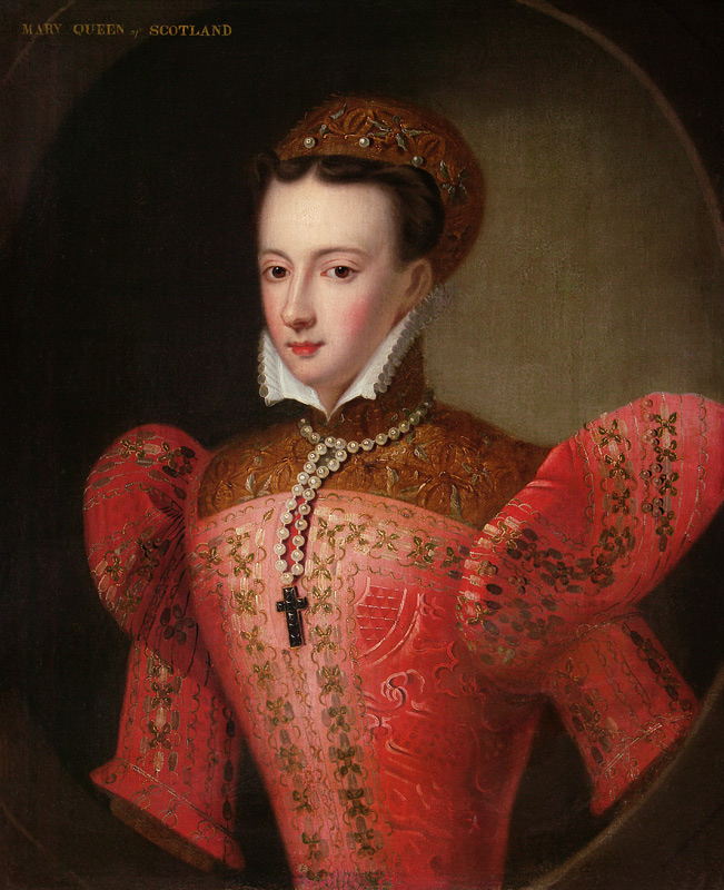 Portrait of Mary Stuart, Queen of Scots de Unbekannter Künstler