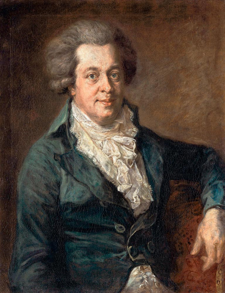 Portrait of Wolfgang Amadeus Mozart de Unbekannter Künstler