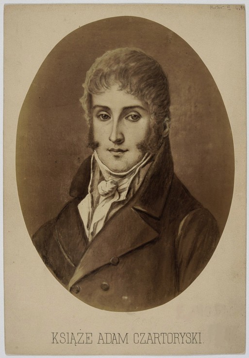 Prince Adam Jerzy Czartoryski (1770-1861) de Unbekannter Künstler
