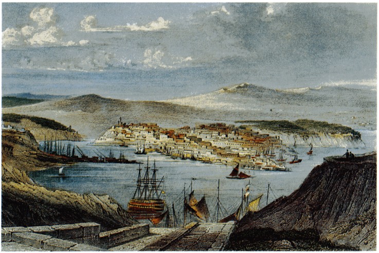View of Sevastopol de Unbekannter Künstler