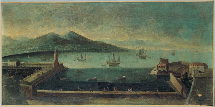 View of Argostoli on the island of Cephalonia de Unbekannter Künstler