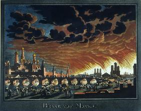 Fire of Moscow on 15th September 1812