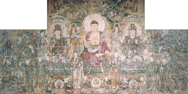 Bhaisajyaguru, the buddha of healing and medicine de Unbekannter Künstler