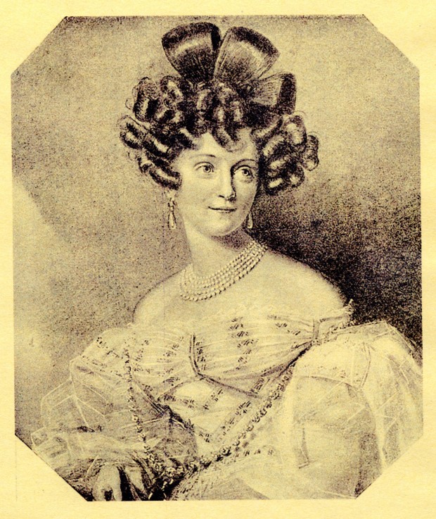 Princess Carolyne zu Sayn-Wittgenstein, née Iwanowska (1819-1887) de Unbekannter Künstler