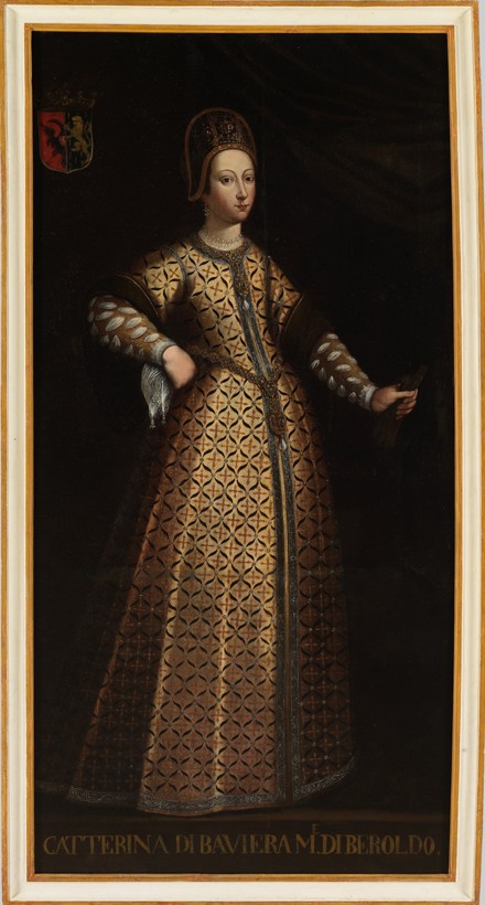 Caterina di Baviera, wife of Beroldo di Sassonia de Unbekannter Künstler