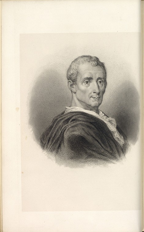 Charles de Secondat, Baron de Montesquieu (1689-1755) de Unbekannter Künstler