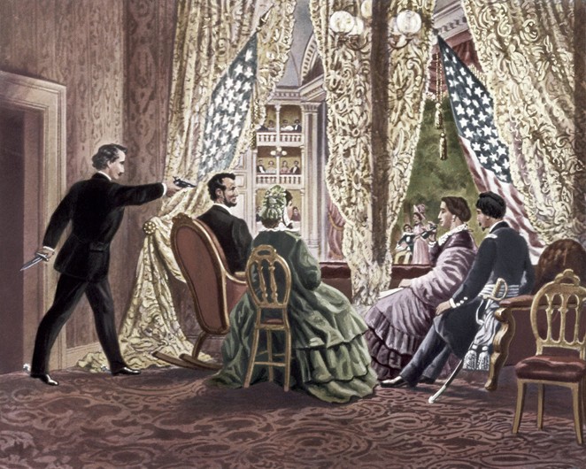 The Assassination of Abraham Lincoln de Unbekannter Künstler
