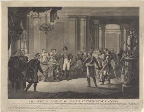 The Abdication of Napoleon at Fontainebleau