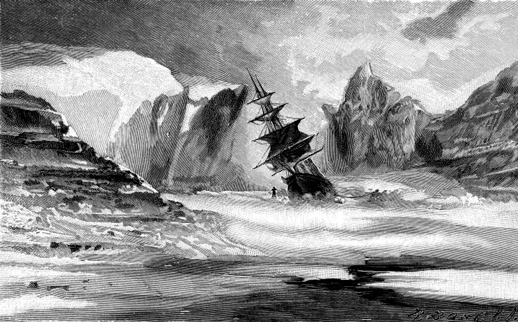 The Kane Expedition in the Ice of Smith Sound de Unbekannter Künstler