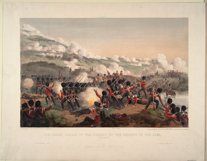 The Battle of the Alma on September 20, 1854 de Unbekannter Künstler
