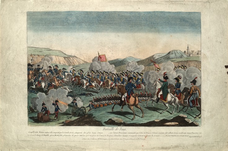 The Battle of Jena de Unbekannter Künstler