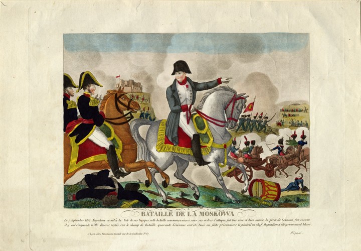 The Battle of Borodino on August 26, 1812 de Unbekannter Künstler