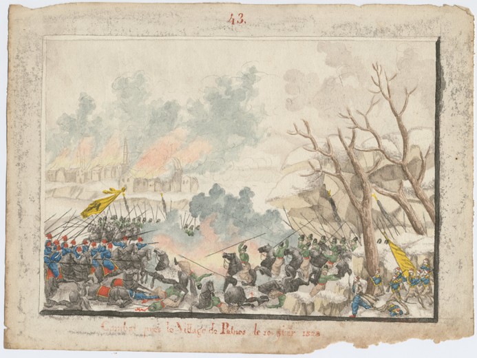 The Battle of Patnos on October 1828 de Unbekannter Künstler