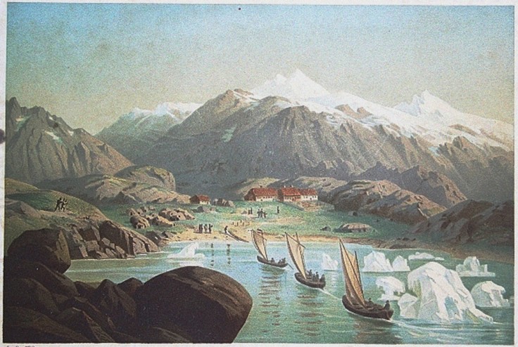 The second German northpolar expedition to the Arctic and Greenland in 1869 de Unbekannter Künstler