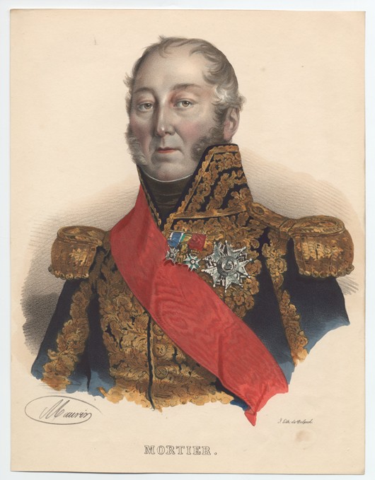 Édouard Adolphe Mortier (1768-1835), Marshal of France de Unbekannter Künstler
