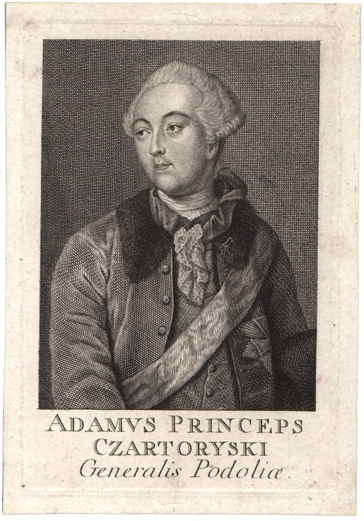 Prince Adam Kazimierz Czartoryski (1734-1823) de Unbekannter Künstler