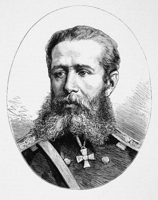 General Count Iosif Gurko de Unbekannter Künstler