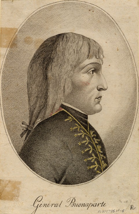 General Napoléon Bonaparte de Unbekannter Künstler