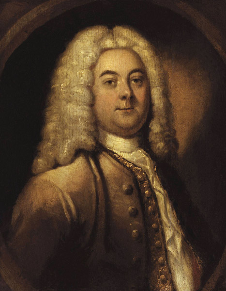 George Frideric Handel (1685-1759) de Unbekannter Künstler