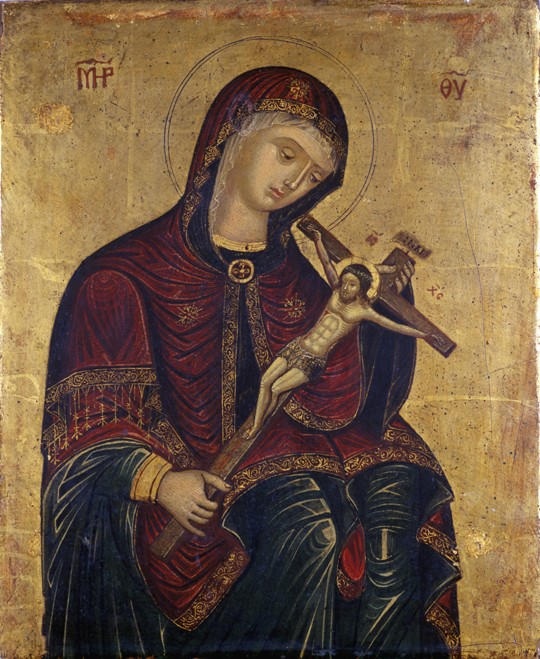The Virgin with the Crucifix (Pietà) de Unbekannter Künstler