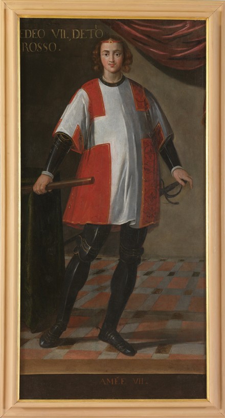 Count Amadeus VII of Savoy (1360-1391) de Unbekannter Künstler