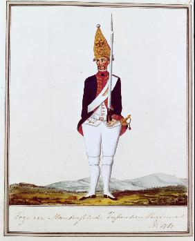 Grenadier of the Regiment "Zöge von Manteuffel"