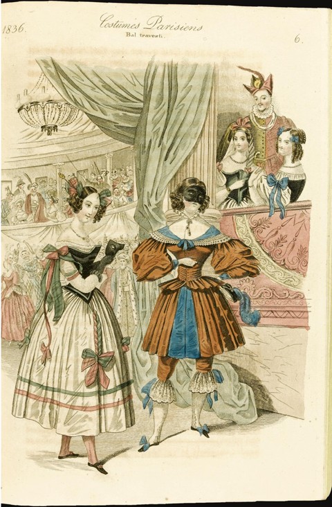 Illustration from the Frankfurt edition of  Journal des Dames et des Modes de Unbekannter Künstler