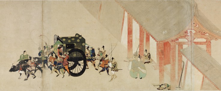 Illustrated Tale of the Heiji Civil War (The Imperial Visit to Rokuhara) 2 scroll de Unbekannter Künstler