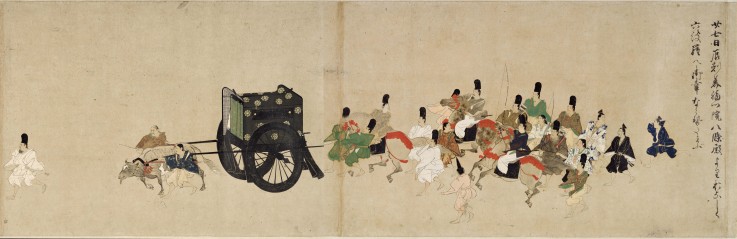Illustrated Tale of the Heiji Civil War (The Imperial Visit to Rokuhara) 5 scroll de Unbekannter Künstler