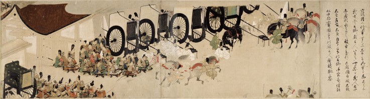 Illustrated Tale of the Heiji Civil War (The Imperial Visit to Rokuhara) 6 scroll de Unbekannter Künstler