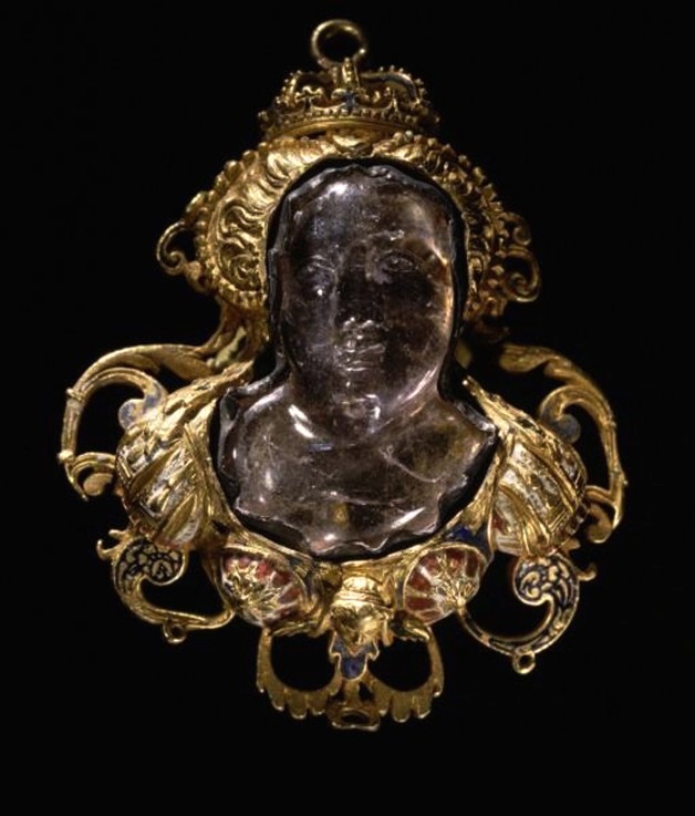 Cameo with Bust of Diane de Poitiers (1499-1566) de Unbekannter Künstler